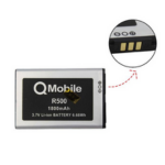 QMobile R500 1800mAh Battery – Reliable and Long-Lasting