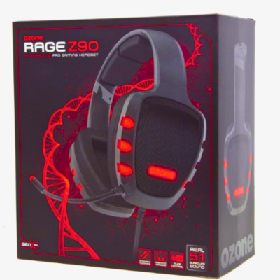 OZONE RAGE Z90 5.1 Surround Pro Gaming Headset (Open Box)