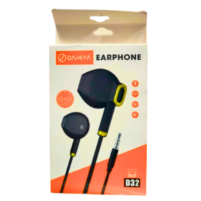 Damiya D10 Stereo Earphone – High-Quality Hands-Free