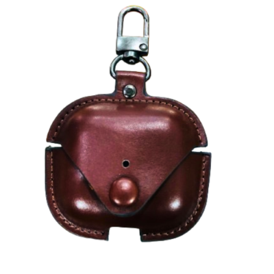KHR Pouch for boAt Airdopes 161/163 – Leather Storage Bag with Keychain