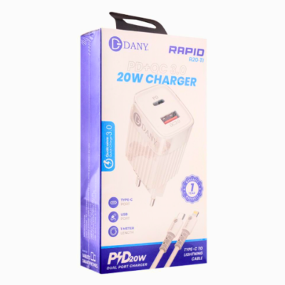 DANY Adapter Type-C/USB R20 - Charge Faster