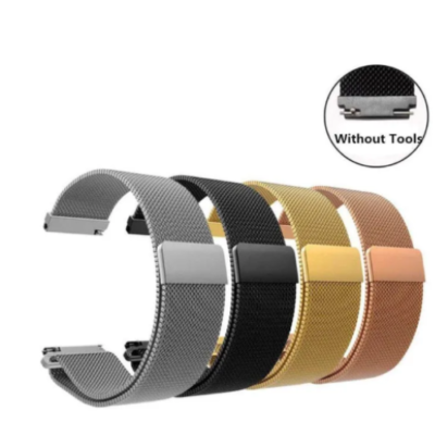 Echelon 22mm Magnetic Chain Strap for Galaxy Watch Active, Gear S3, and Other 22mm Watches
