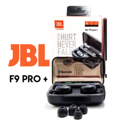 JBL Air F9 Pro Plus Wireless Earbuds: True Wireless Stereo with Charging Case