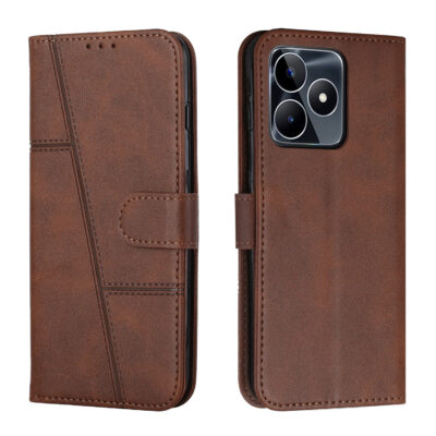 PU Leather Phone Case for Realme Note 50 – Card Slot Design