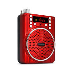 Ridgeway SPE-204 Bluetooth FM Portable Radio Speaker with Rechargeable Battery