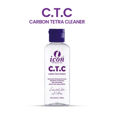 Icon Plus Carbon Tetra Cleaner (C.T.C) Flip Top – 100ml