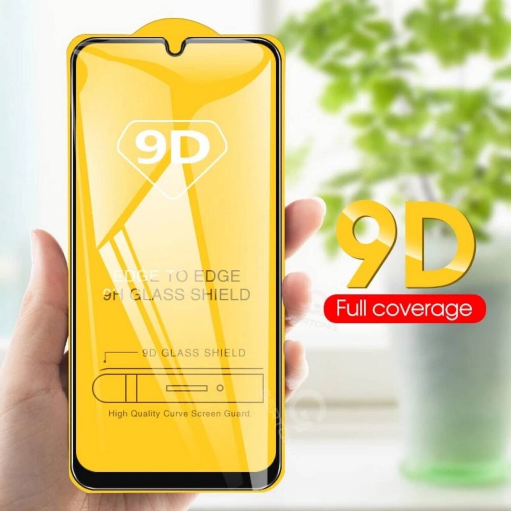 Infinix Hot 8 9D Tempered Glass Full Screen Protector