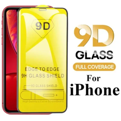 9D Tempered Glass Screen Protector for iPhone XS