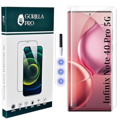 GORILLA PRO Tempered Glass Screen Guard for Infinix Note 40 Pro 5G