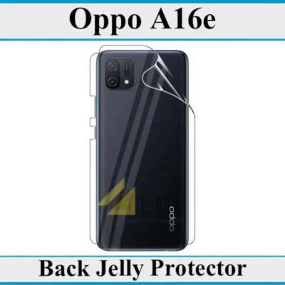 Oppo A16e Clear Jelly Back Protector – Hydrogel Soft Film