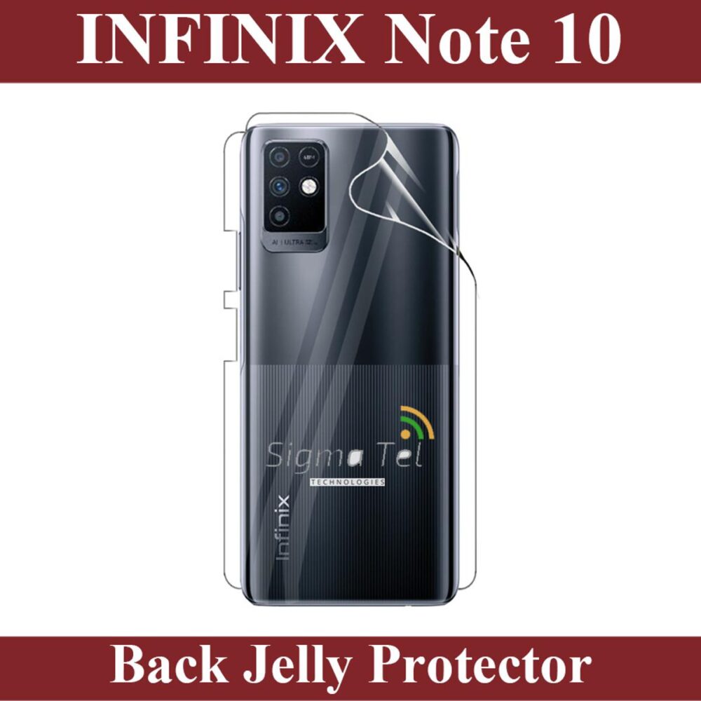 Infinix Note 10 Pro Clear Jelly Back Protector