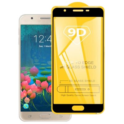 25 PCS 9D Full Glue Tempered Glass Screen Protector for Galaxy J5 Prime
