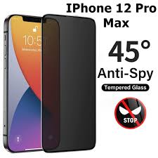 Privacy Protector for iPhone 12 Pro Max - Full Coverage Privacy Shield