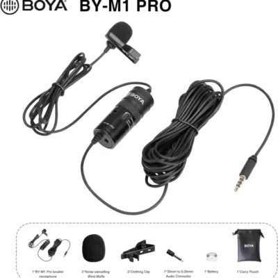 Boya Universal Lavalier Microphone BY-M1 Pro