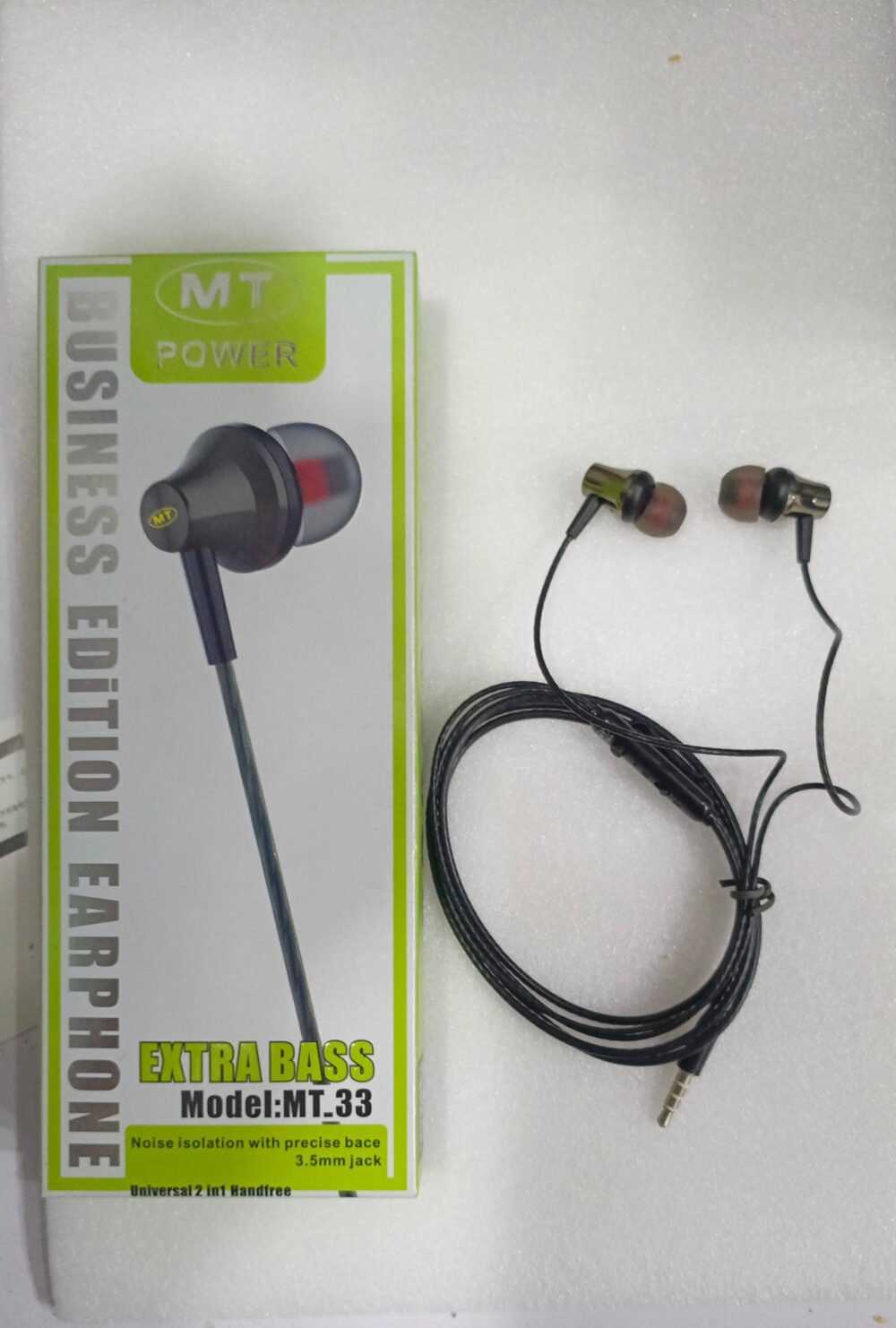 MT-33 Handfree - Premium Wired Earphones