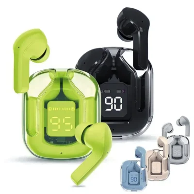 Air31 Wireless Earbuds – Crystal Clear Bluetooth 5.3 with Heavy Bass with pouch