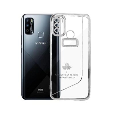 Chrome Logo Pouch for Infinix Hot 9 Play – Sleek and Durable