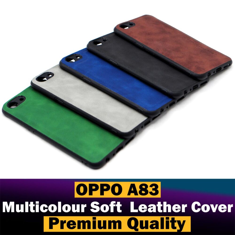 Leather Pouch for Oppo A83 – Stylish and Durable Protection