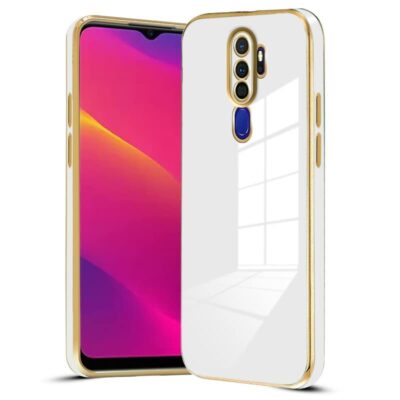 Chrome Logo Pouch for Vivo Y30 – Elegant and Durable