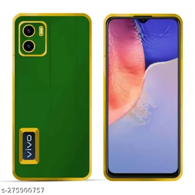 Chrome Logo Back Cover for Vivo Y15s - Sleek and Stylish Protection