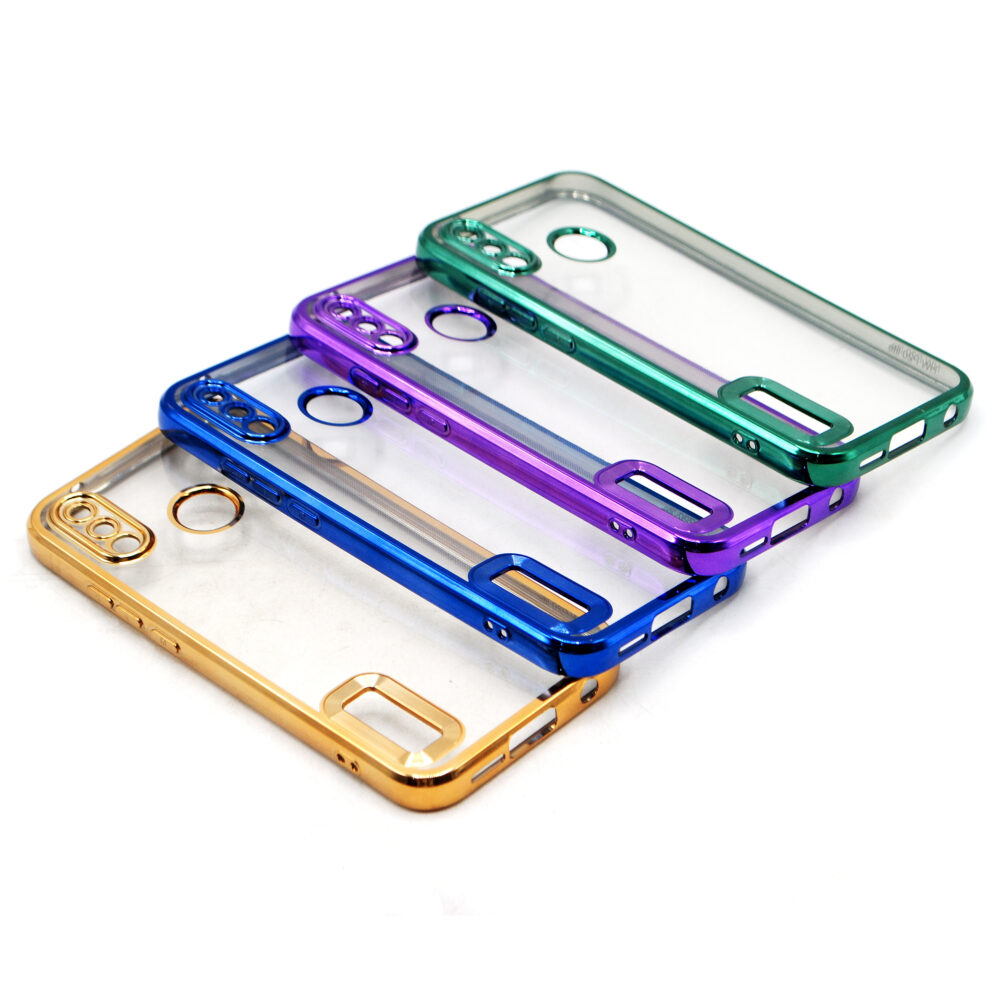 Vivo Y71 Soft Back Cover | Multi Chrome Border & Camera Protection