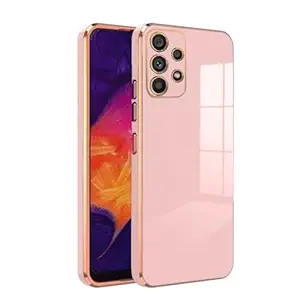 Chrome Back Cover Case for Samsung Galaxy A23 4G | Slim Shockproof TPU with Camera Protection (Black)