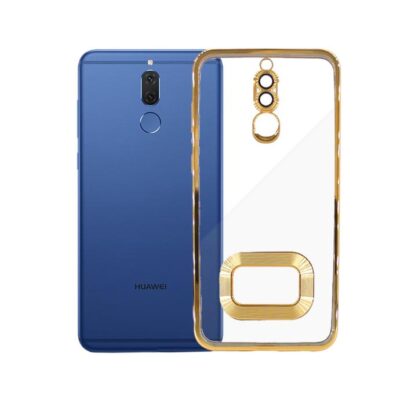 Huawei Mate 10 Lite CD Chrome Back Case | Elegant Golden Finish