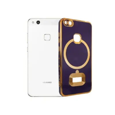 Huawei P10 Lite MagSafe Chrome Back Case | Logo Design & Skin Finish