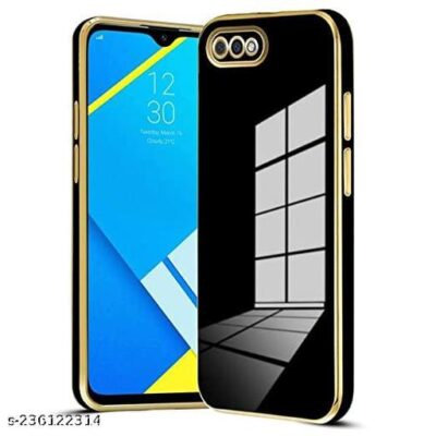 Realme C2 Chrome Logo Back Cover | Sleek & Stylish Protection