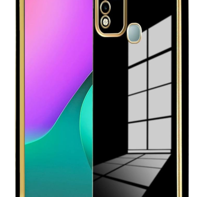 Infinix Smart 6 HD Chrome Back Cover | Sleek & Durable Protection