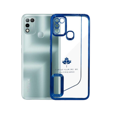 Infinix Hot 10 Play Chrome Logo Back Cover | Sleek & Stylish Protection
