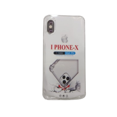 iPhone X/XS Silicone Pouch TPU - Soft, Durable, and Flexible Protection