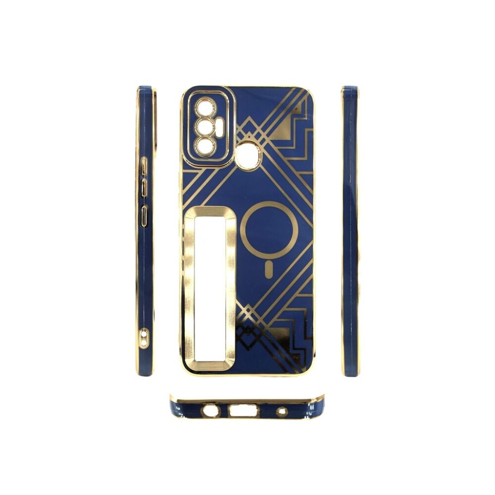 Tecno Spark 7 Chrome Logo Pouch - Sleek Protection