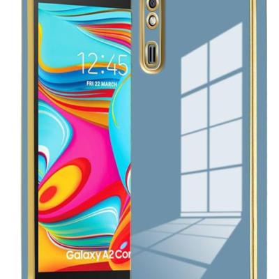 Elegant Chrome Logo for Samsung A2