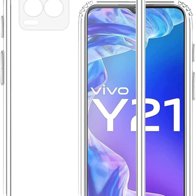 AA19 Transparent Soft Silicon Back Cover for Vivo Y33s - Slim & Protective with Camera Protection