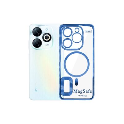 Chrome Logo Pouch for Tecno POP 7 – Sleek Protection & Modern Style