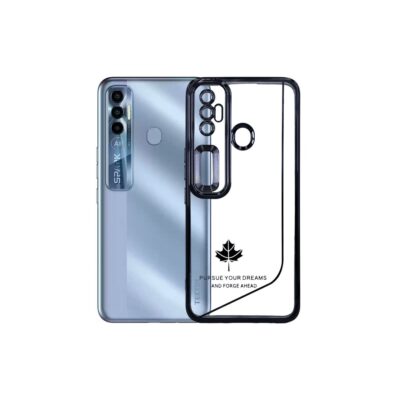 Chrome Logo Pouch for Tecno Spark 7 – Sleek Design & Durable Protection