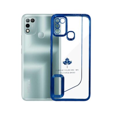 Chrome Logo Pouch for Infinix Hot 10 – Sleek Style & Durable Protection
