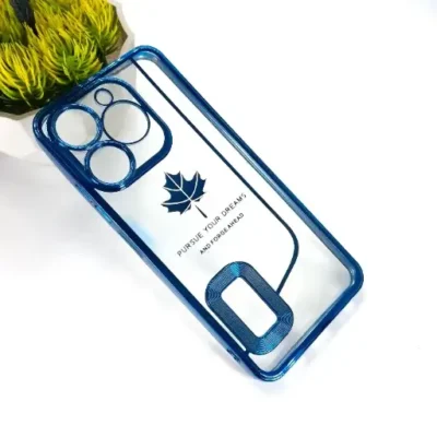 Chrome Logo Pouch for itel A49 – Stylish Protection & Modern Design