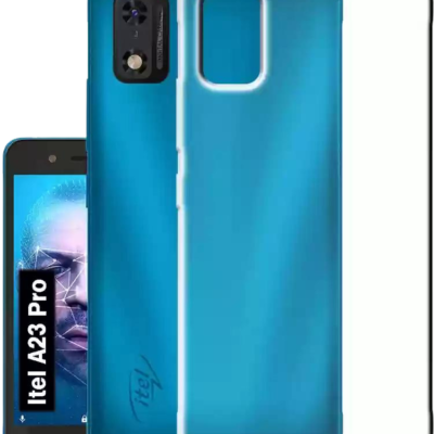 Itel A23 Pro Silicone Transparent Pouch - Slim and Clear Protection