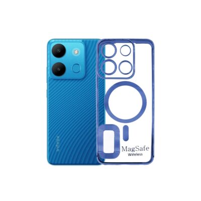 Chrome Logo Pouch for Infinix Smart HD – Sleek Protection & Modern Style