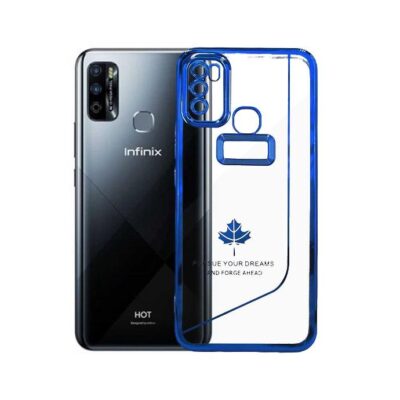 Chrome Logo Pouch for Infinix Smart 4 – Sleek Style & Reliable Protection