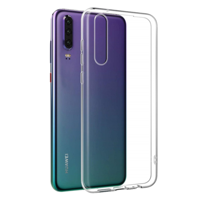 Huawei Y6P 2020 Silicone Transparent Pouch - Slim and Durable Protection