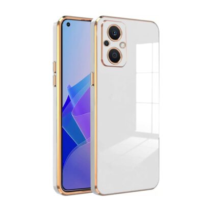 Chrome Logo Pouch for OPPO F21 Pro 5G – Sleek Protection & Modern Style