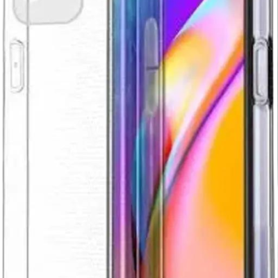 Oppo F19 Silicone Transparent Pouch - Slim and Durable Protection