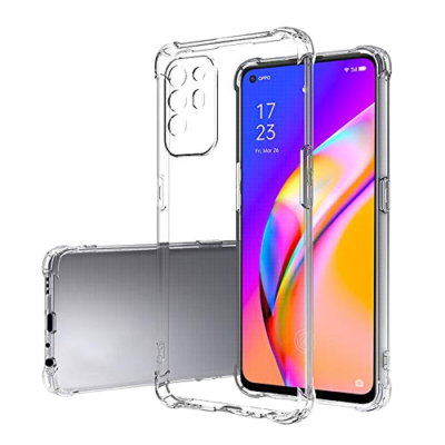 Oppo F19 Silicone Transparent Pouch - Slim and Protective Design