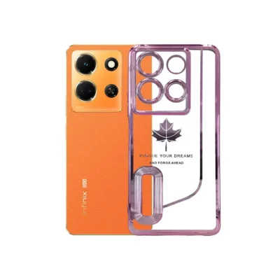Chrome Logo Pouch for Infinix Note 30 4G – Sleek Protection & Modern Design