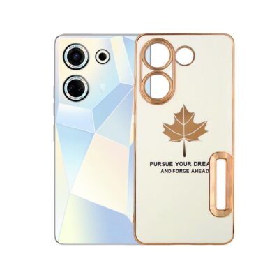 Chrome Logo Pouch for Tecno Camon 20 Pro 4G – Stylish Protection & Modern Design