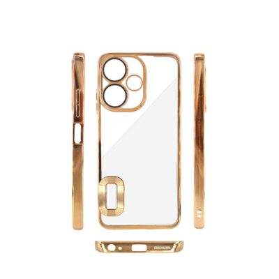 Chrome Logo Pouch for Infinix Hot 30 Play – Sleek Protection & Modern Style