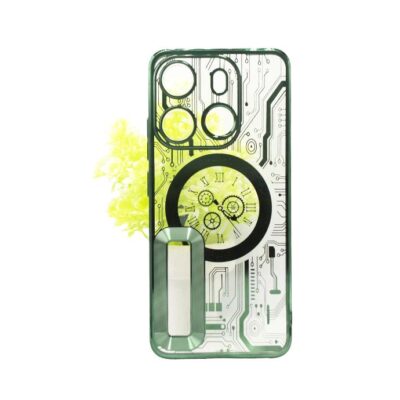 Chrome Logo Pouch for Tecno Spark Go 2023 – Stylish Protection & Modern Design
